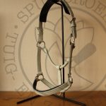 Stalhalster chroom gelooid leer