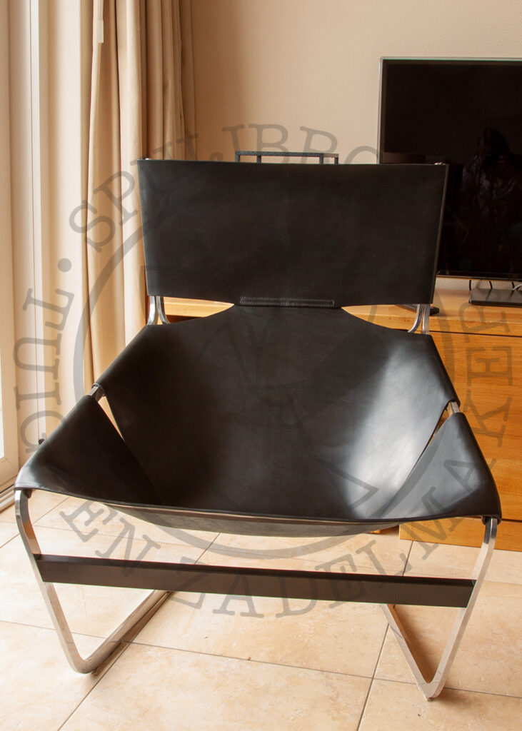 Pierre Paulin lounge chair Artifort F444 F449 zwart tuigleer