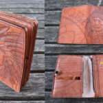 Portefeuille beurs long wallet indiaan pasjes klein geld paspoort